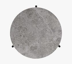 Lungarno Ceramic Round Outdoor Coffee Table (26")