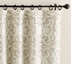 Open Box: Margot Scroll Printed Blackout Curtain