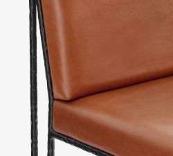 Rockwell Leather Stool
