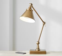 Open Box: Architect's Adjustable USB Task Table Lamp