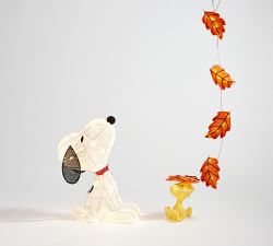 Peanuts™ Lit Snoopy™ Falling Leaves
