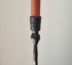 Poconos Hammered Candle Holders, Set of 3 - Bronze