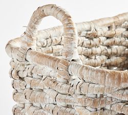 Isabelle Handwoven Rectangular Baskets