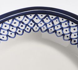 Medina Stoneware Oval Serving Platter