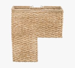 Woven Stair Basket With Handles