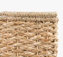 Woven Stair Basket With Handles