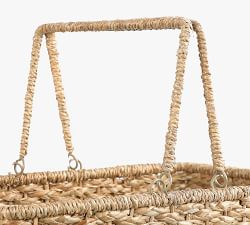 Woven Stair Basket With Handles