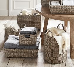 Charleston Handwoven Seagrass Sorting Basket