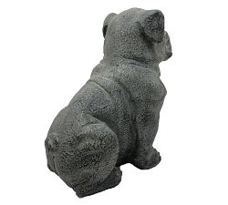 Sitting Bulldog Garden Object