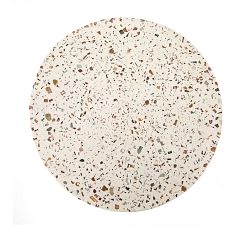 Terrazzo Round Accent Table