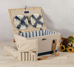 Boardwalk Handwoven Picnic Basket 