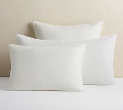 European Ribbed Linen Sham