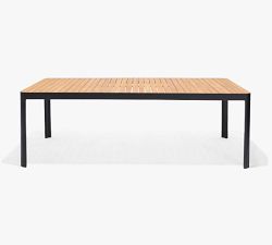 Talavera Teak Rectangular Outdoor Dining Table (82")