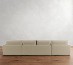 Westwood Slim Arm Double Chaise Sectional (173"&ndash;185")