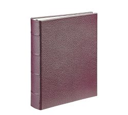 Leather Bound Clear Pocket Photo Albums