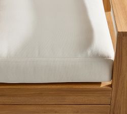 Malibu Teak Swivel Outdoor Lounge Chair