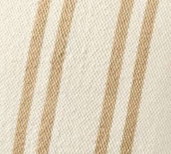 Modern Farmhouse Thin Striped Outdoor Pillow