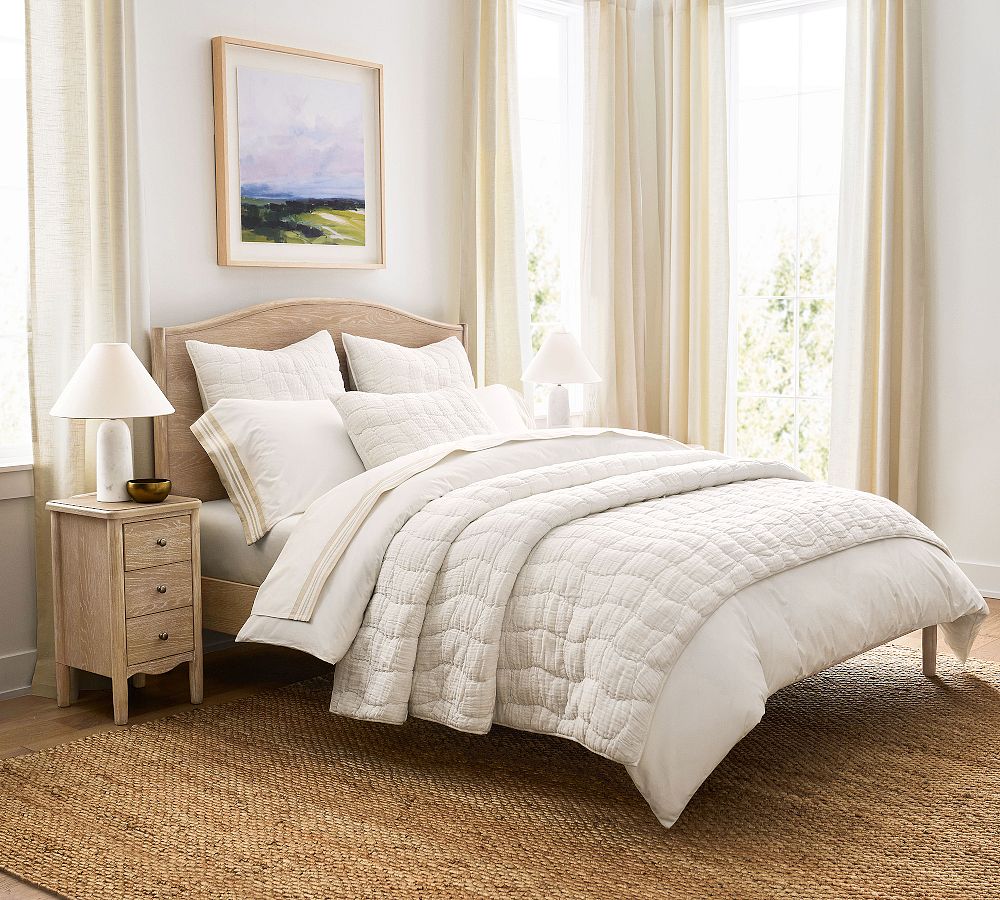 Cloud Quilt - King Size in White