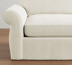 Pearce Roll Arm Deep Seat Sectional Component Replacent Slipcovers