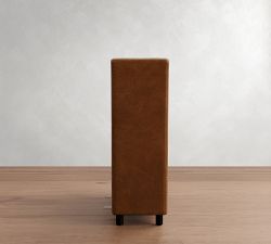 Big Sur Leather Storage Console