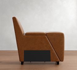 Big Sur Leather Storage Console