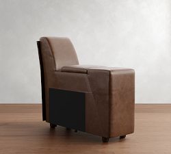 Turner Leather Storage Console