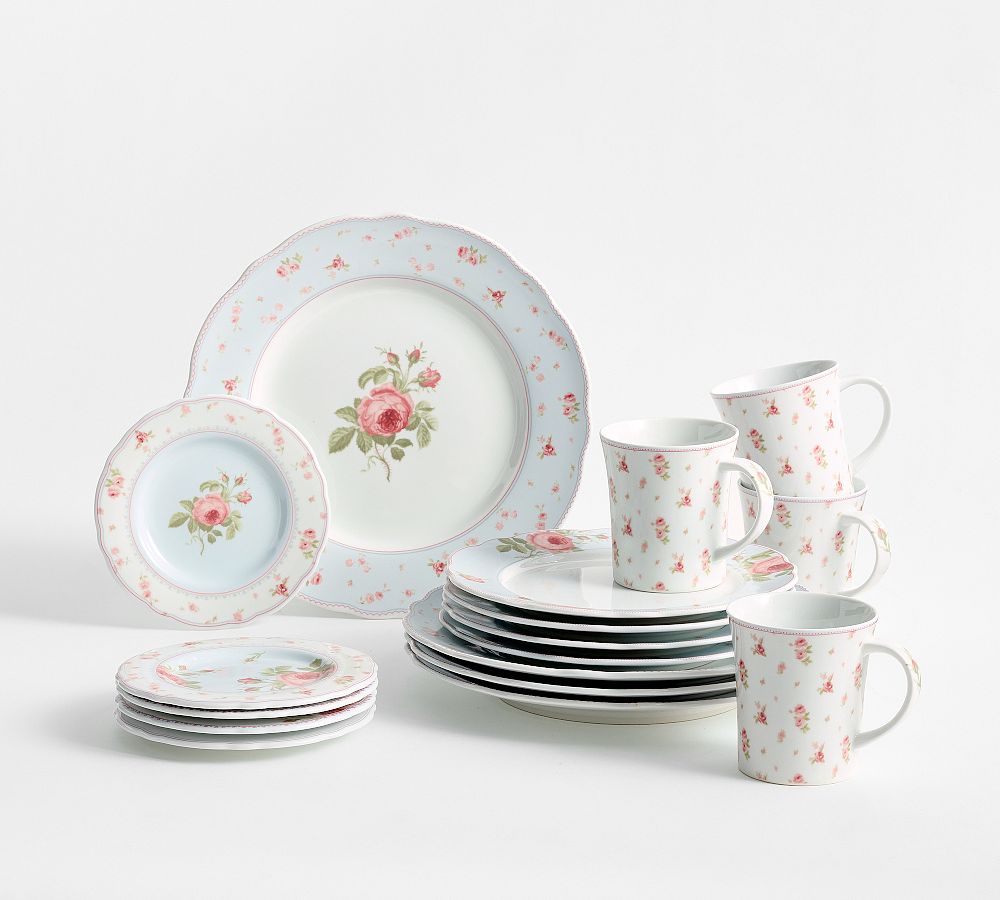 LoveShackFancy Garden Floral Dinnerware Set