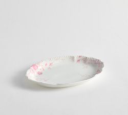 LoveShackFancy Floral Bow Porcelain Serving Platter