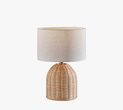 Braxton Rattan Table Lamp (19"-24")