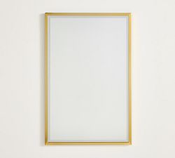 Open Box: Kensington Rectangular Mirror - Vintage Brass