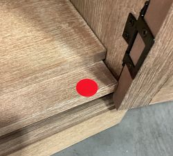 Open Box: Modular Bar Collection, Cabinet Base with Wood Doors - Seadrift