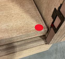 Open Box: Modular Bar Collection, Cabinet Base with Wood Doors - Seadrift