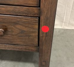 Open Box: Farmhouse 4-Drawer Nightstand (28.5") - Sienna Brown