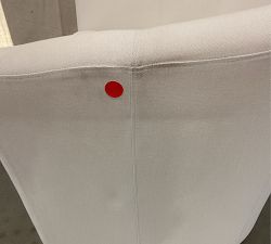 Open Box: Hyde Swivel Chair - Performance Textured Weave White