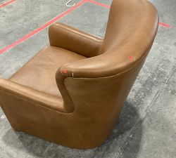 Open Box: Willem Leather Chair - Vintage Caramel