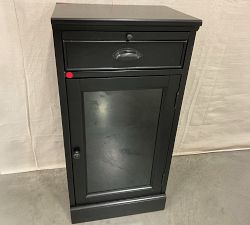 Open Box: Modular Bar, Glass Door Base - Black