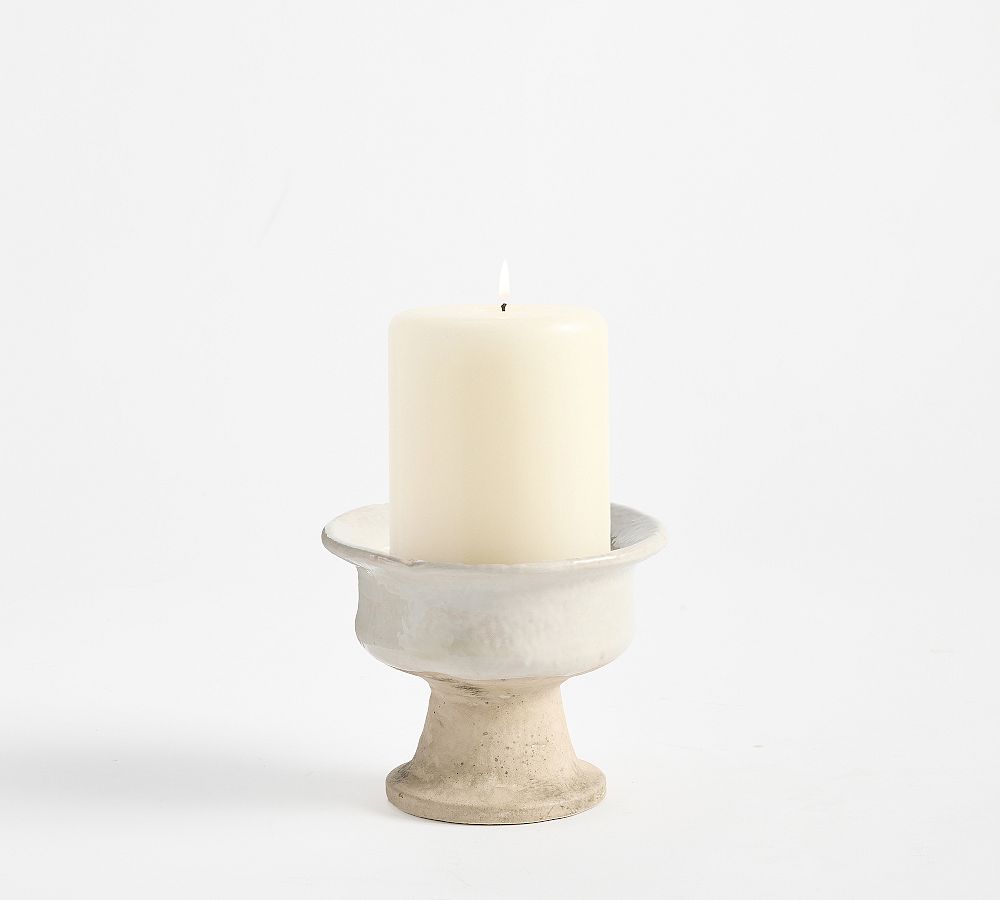 French Glaze Candle Holder (Small)