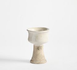 French Glaze Candle Holder