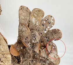 Open Box: Lit Birch Angel Tree Topper