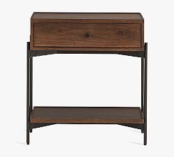 Open Box: Warren Storage End Table (23.5") - Dark Umber