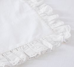 LoveShackFancy Lace Cotton Table Throw