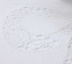 LoveShackFancy Lace Cotton Table Throw