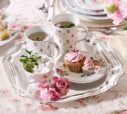 LoveShackFancy Silver Champagne Serving Tray