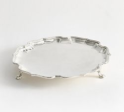 LoveShackFancy Silver Footed Serving Tray