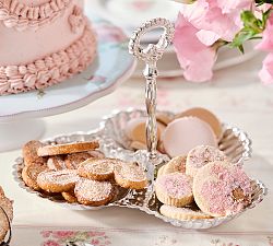 LoveShackFancy Silver Triple Condiment Server