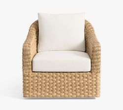 Boca Wicker Outdoor Swivel Lounge Chair