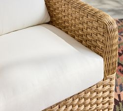 Boca Wicker Outdoor Swivel Lounge Chair