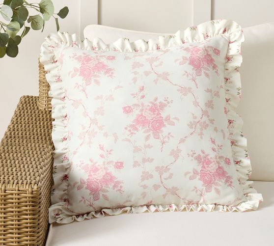 LoveShackFancy Rose Outdoor Pillow