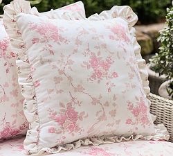 LoveShackFancy Rose Outdoor Pillow