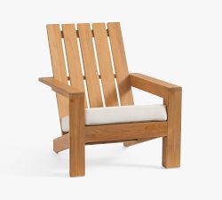 Malibu Teak Outdoor Adirondack Lounge Chair